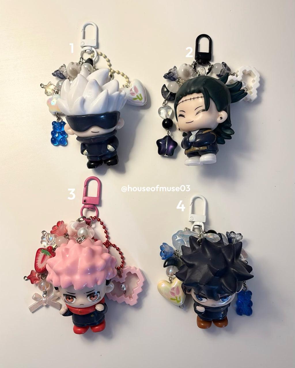 JJK keychains
