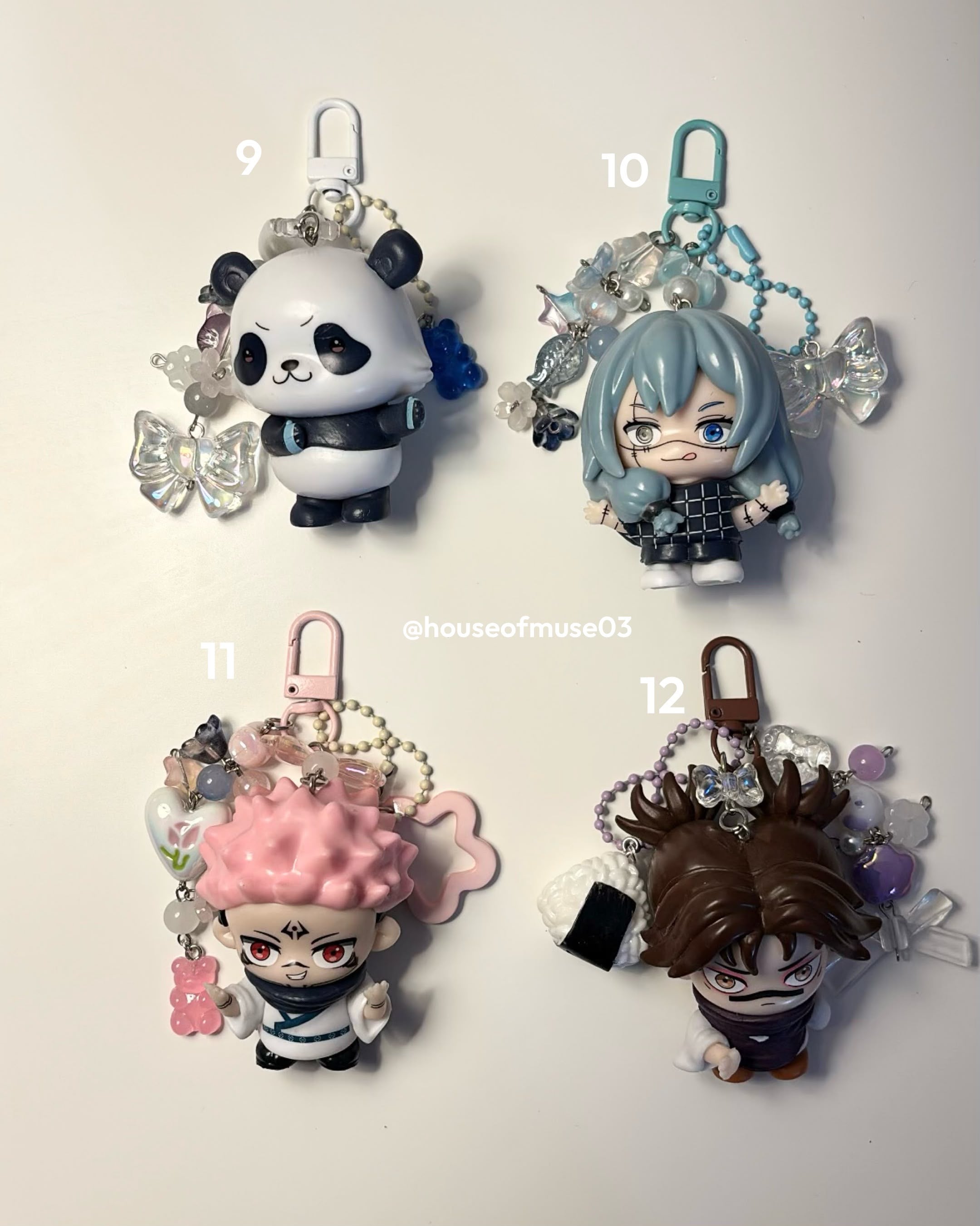 JJK keychains